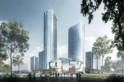 上海金鼎19-01地块办公和商业新建项目外立面工程（含光伏）(金鼎中央公园)